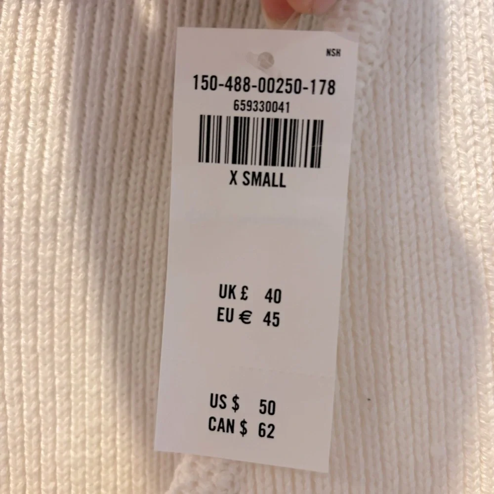 Abercrombie Cream Knit Vest Top - Picture 4 of 5